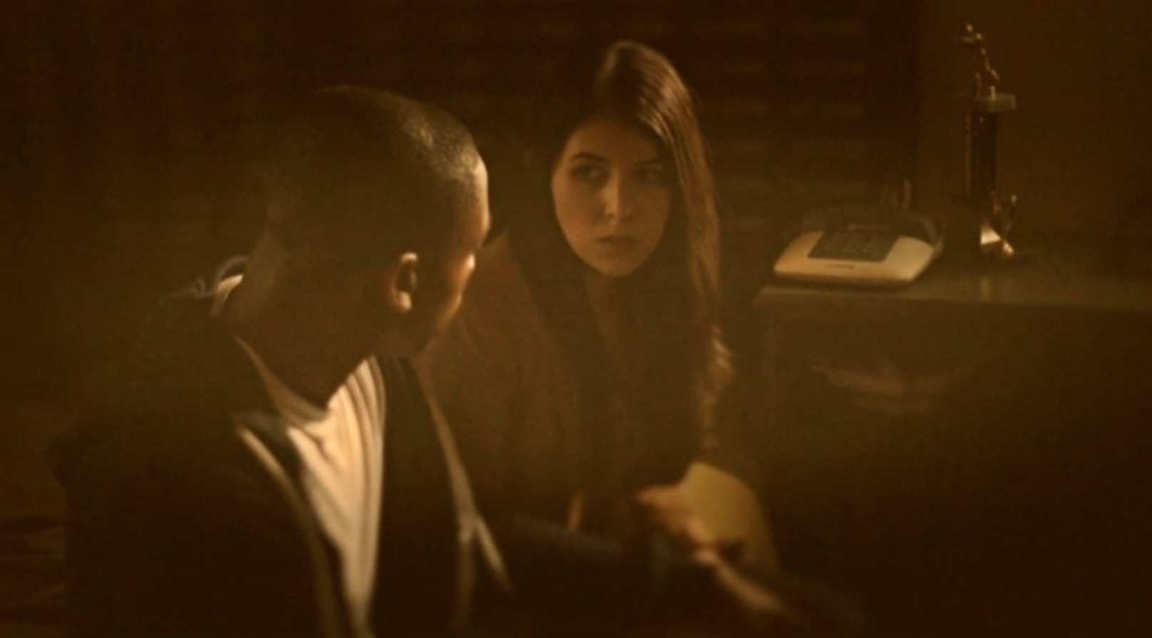 Still of Rima Saleeby and Benjamin J. Welch in Homicide Hunter: Lt. Joe Kenda (2011)