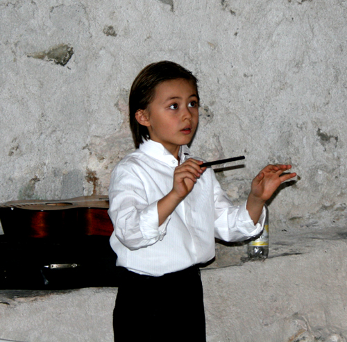 Giulio Taccon at Montalto Music competition, 2010