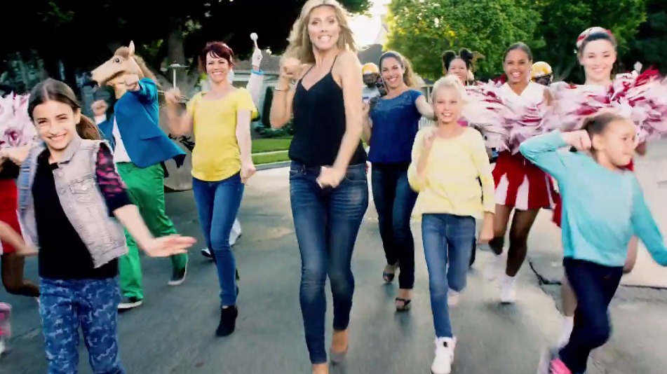 Jordache Commercial with Heidi Klum