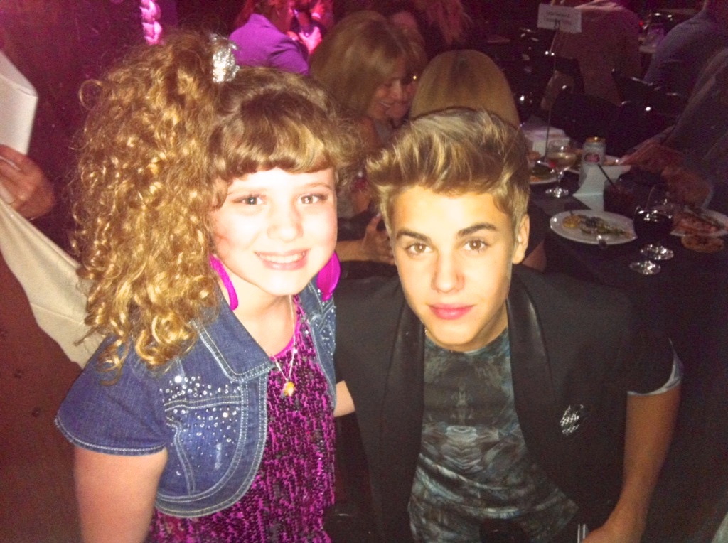 Justin Bieber and Piper Reese at the Alliance for Children's Rights 3rd Annual Right to Laugh