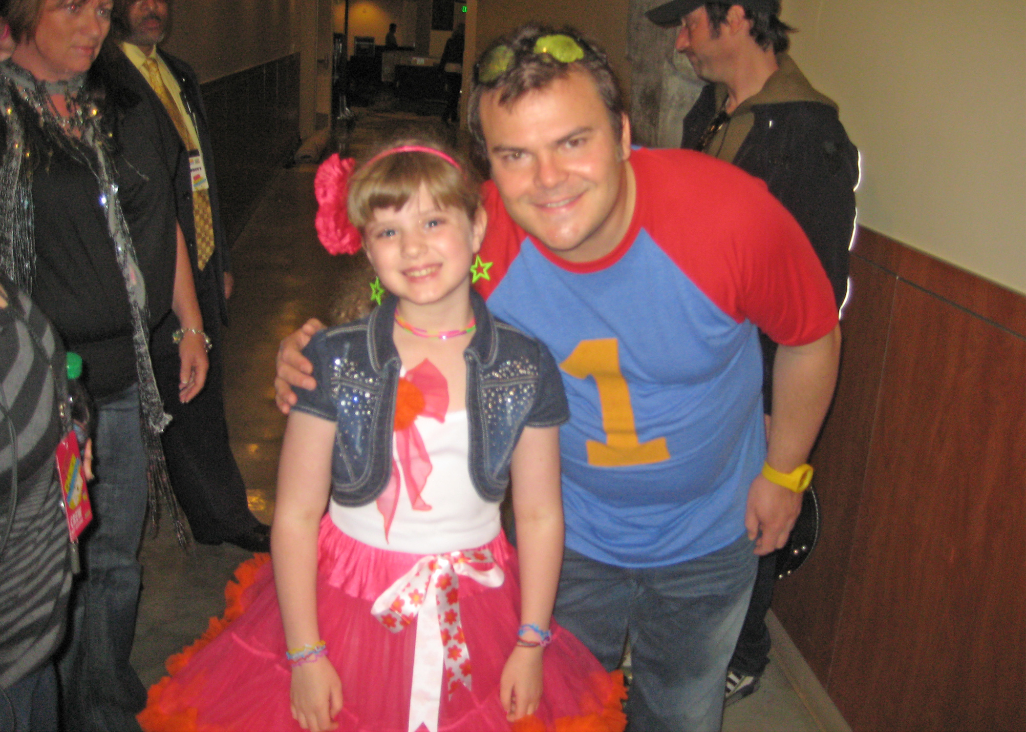 Jack Black and Piper Reese at the 2011 Nickelodeon Kids' Chioce Awards
