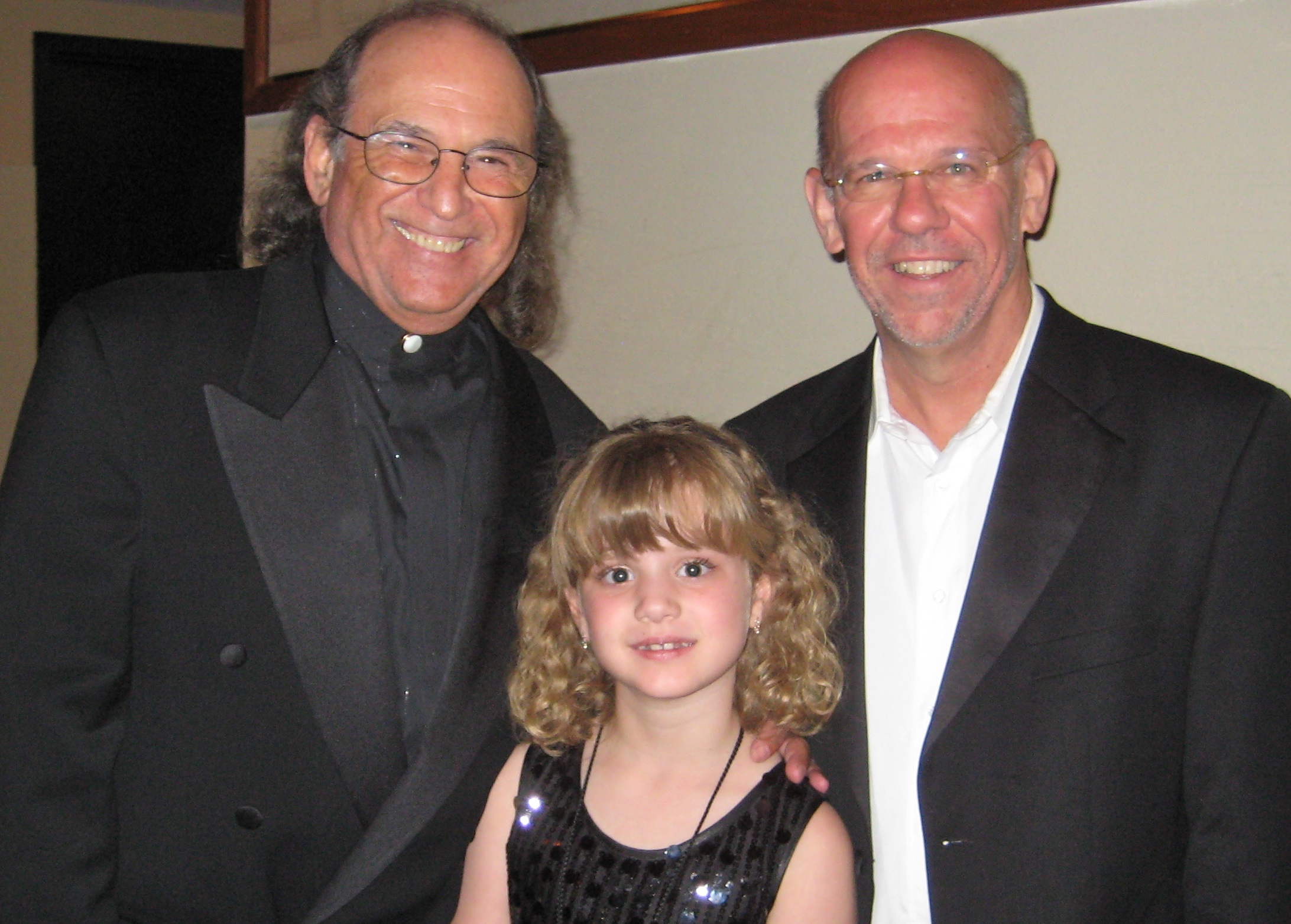 Piper Reese with Joel Zwick and Charles Martin Smith at the 2009 Palm Beach International Film Festival