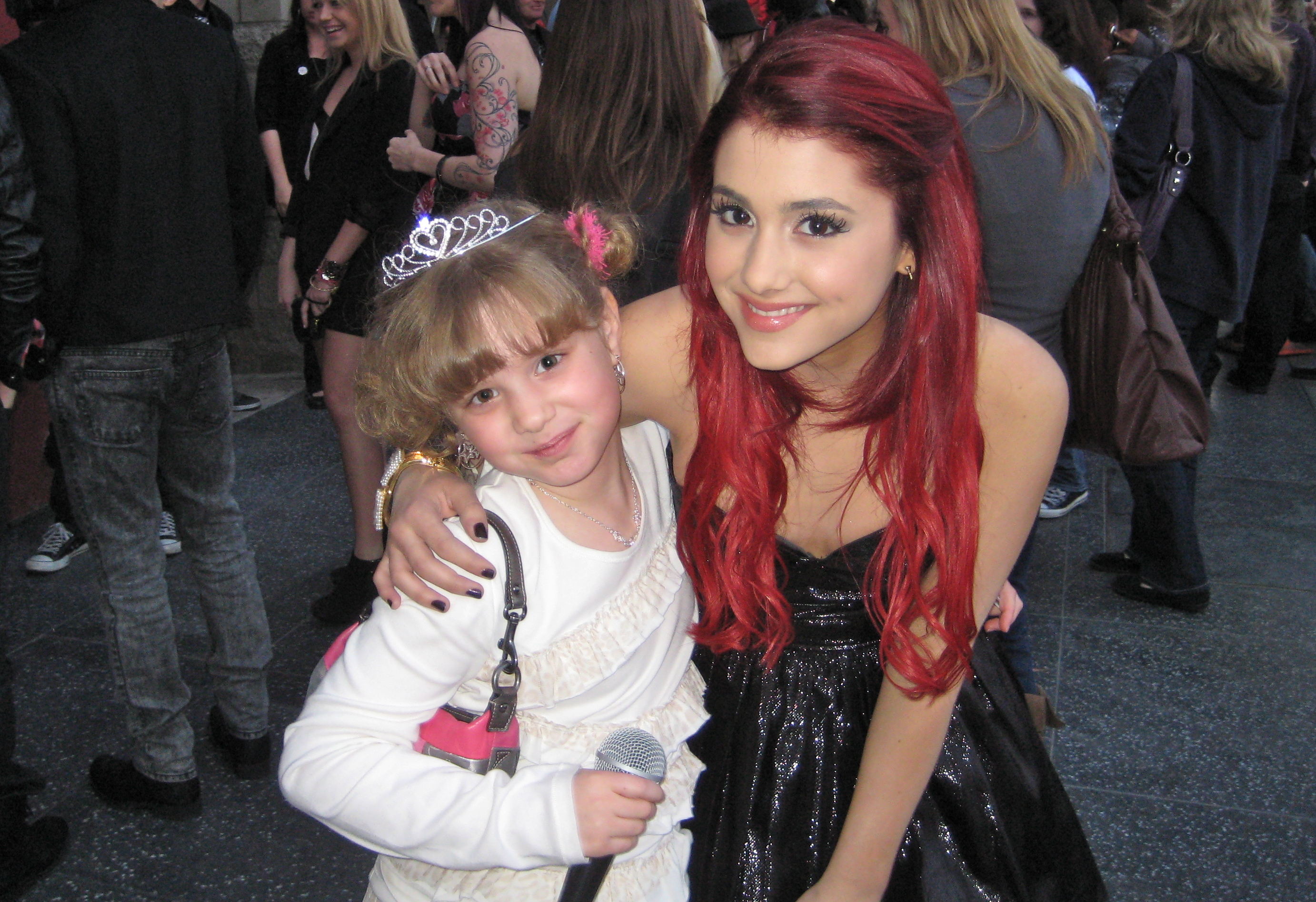 Piper Reese with Ariana Grande from 