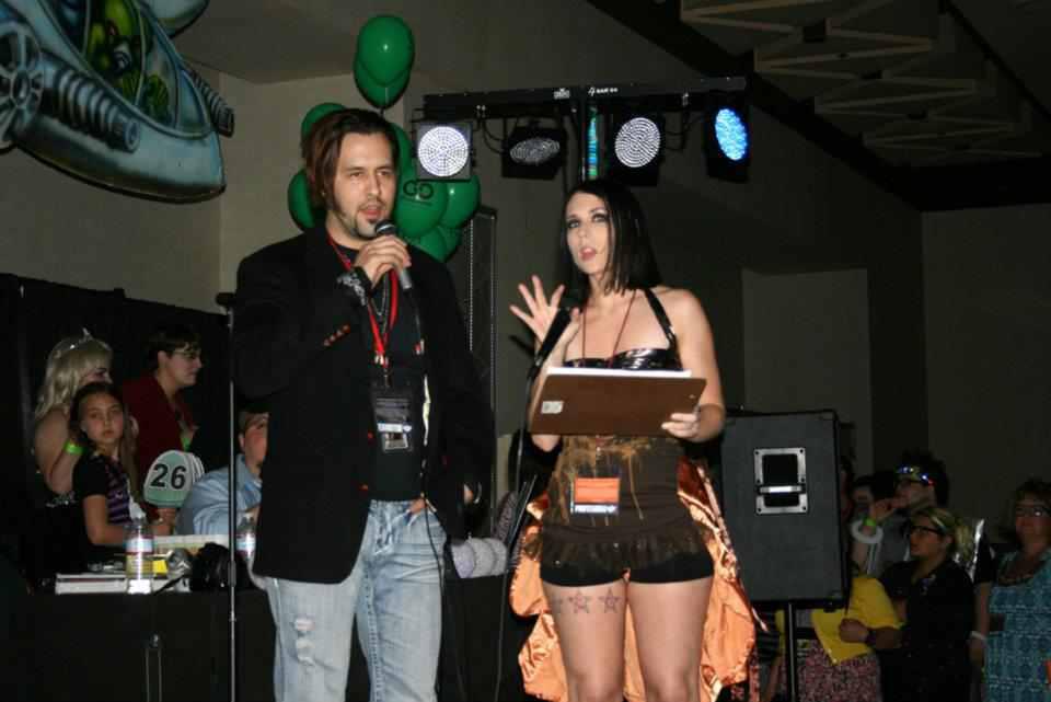 Hosting the Geek Prom at the comic con
