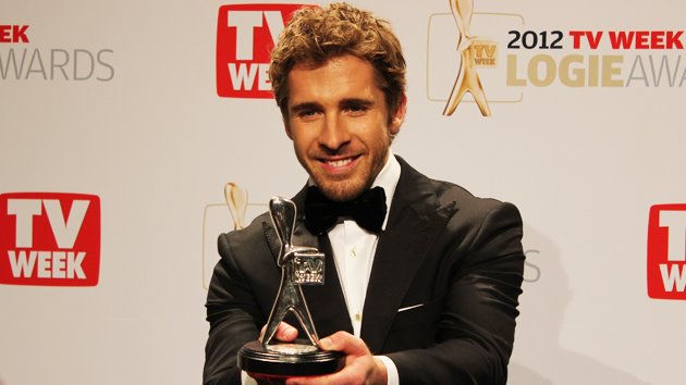 Winning his 4th consecutive Logie in a row