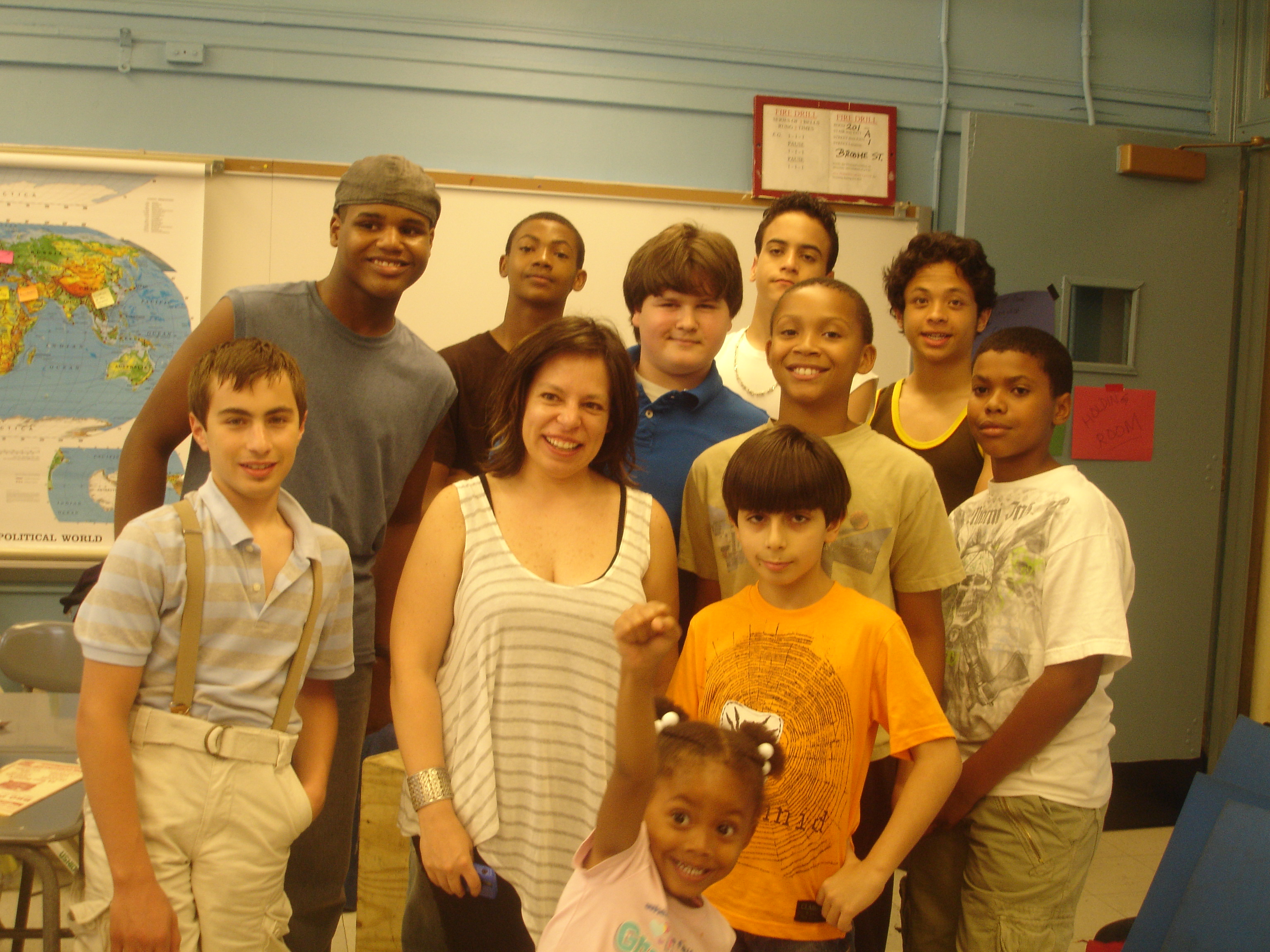 Gerold Robinson, Germir Robinson, Justin Gumbs, Benjamin Kornick, Nicholas Marchese, Matthew Wechsler, Jehsiah Mussig, Genye Robinson, Jermaine Robinson, Dario and Erica Palgon