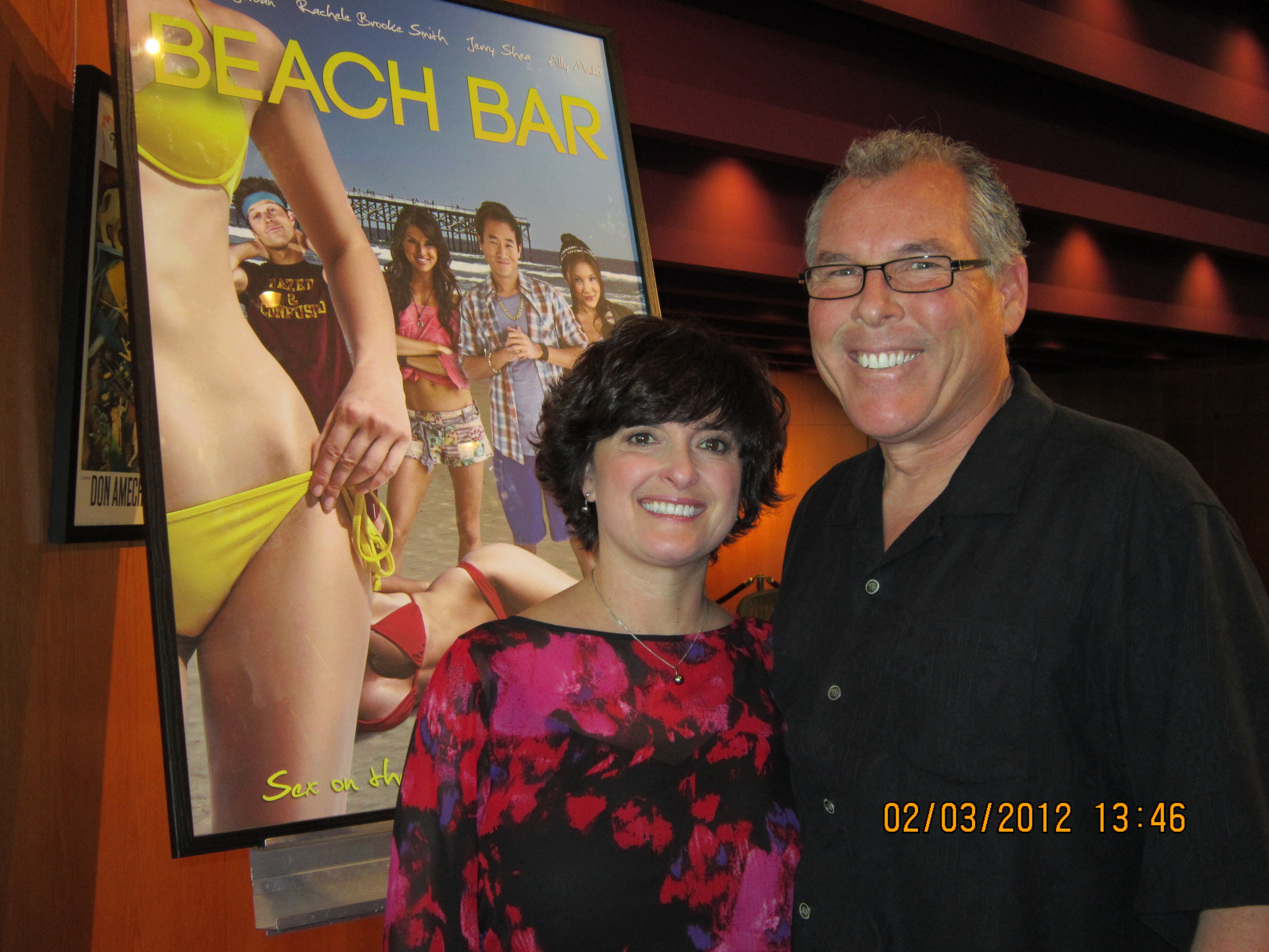 Vida Maine and Mark Maine at the Beach Bar Hollywood Red Carpet Premier...