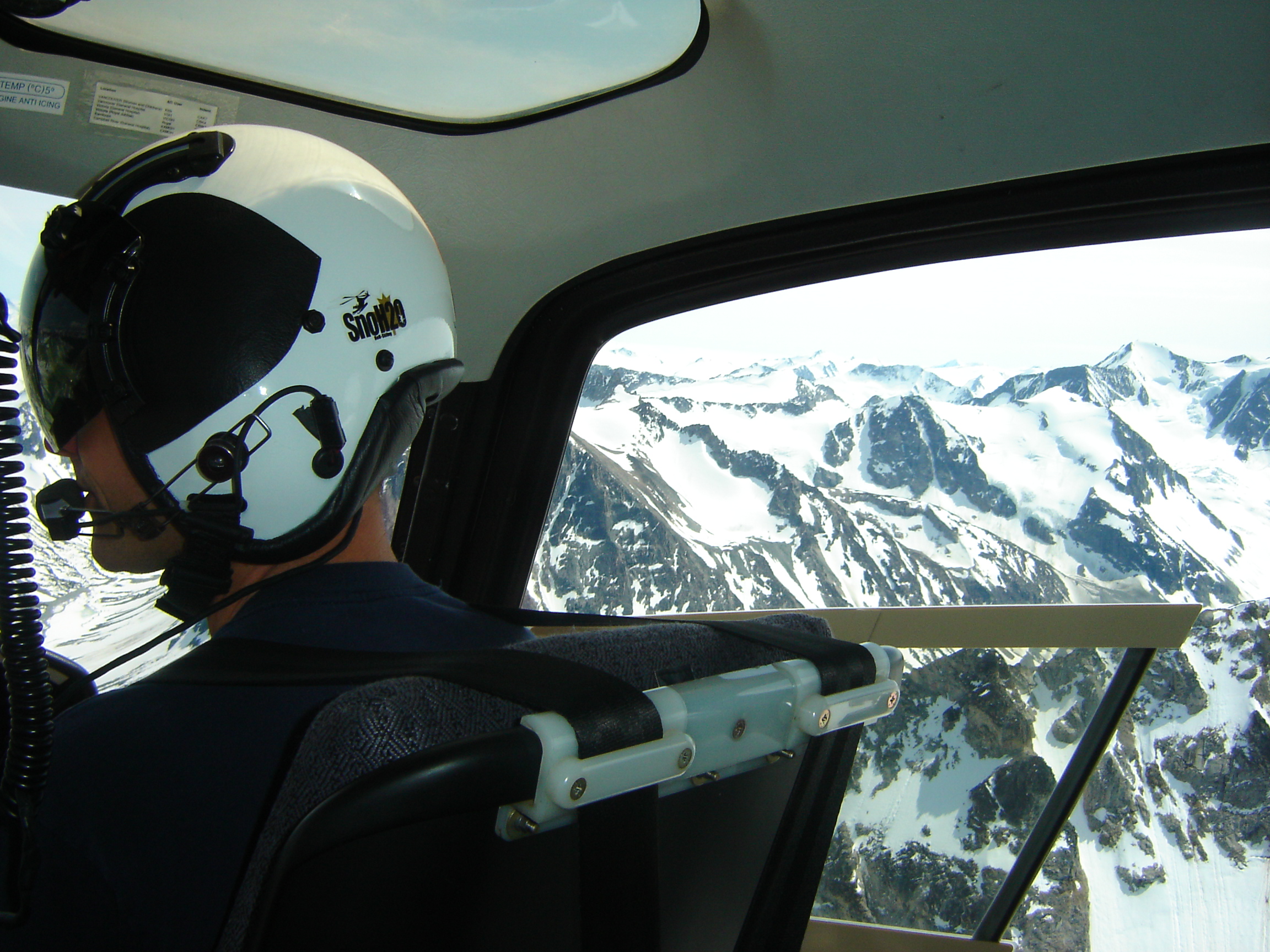 Steve Gray on mountain flight