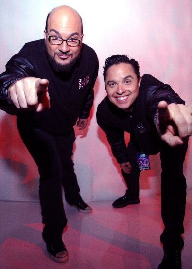 Tony E. Valenzuela with Anthony E. Zuiker at NewFronts. (2012) The pair partnered for two series on Tony's YouTube Channel 