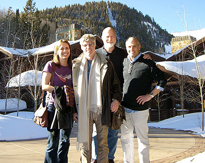 Marianne & Cormac Wibberly, Stanley D. Williams, Drew Yanno. Park City, UT