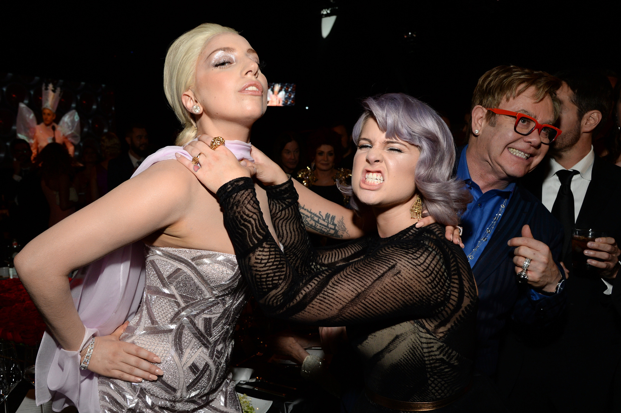 Kelly Osbourne and Lady Gaga