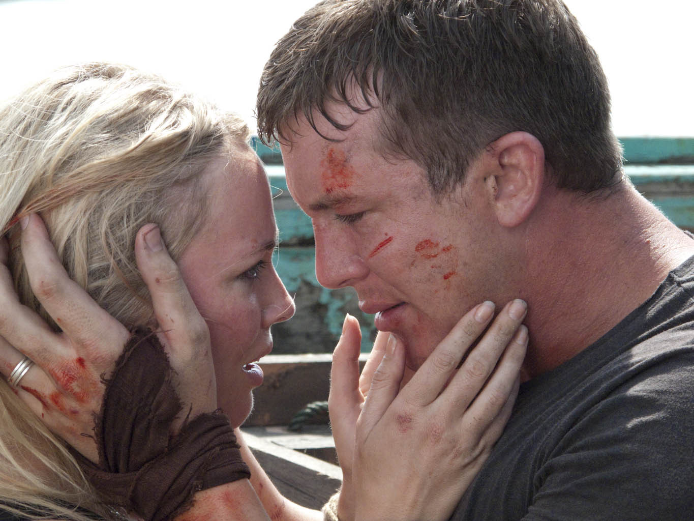 Still of Lara Cox and Ted DiBiase Jr. in The Marine 2 (2009)