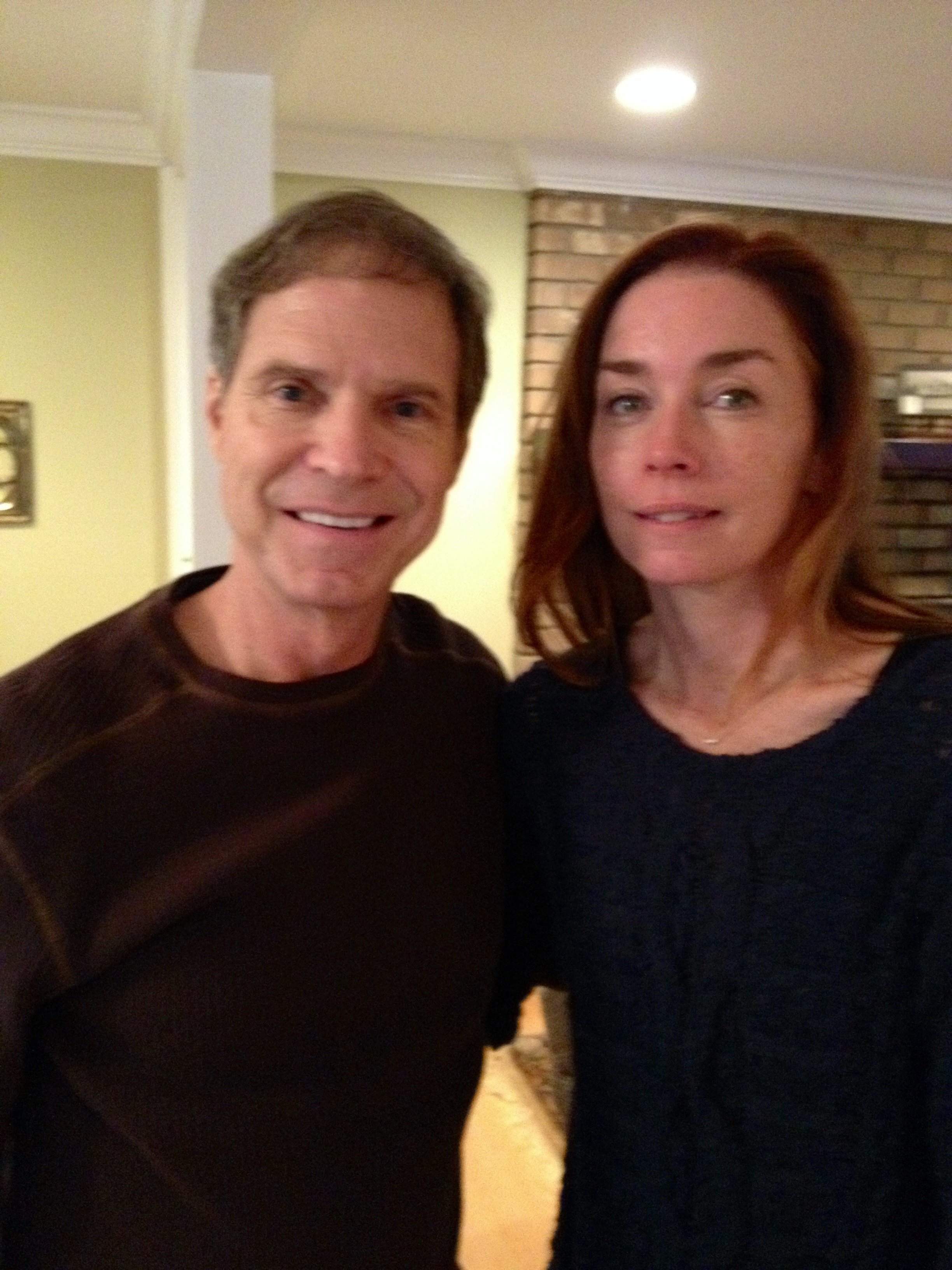 Julianne Nicholson and Randall Taylor in 