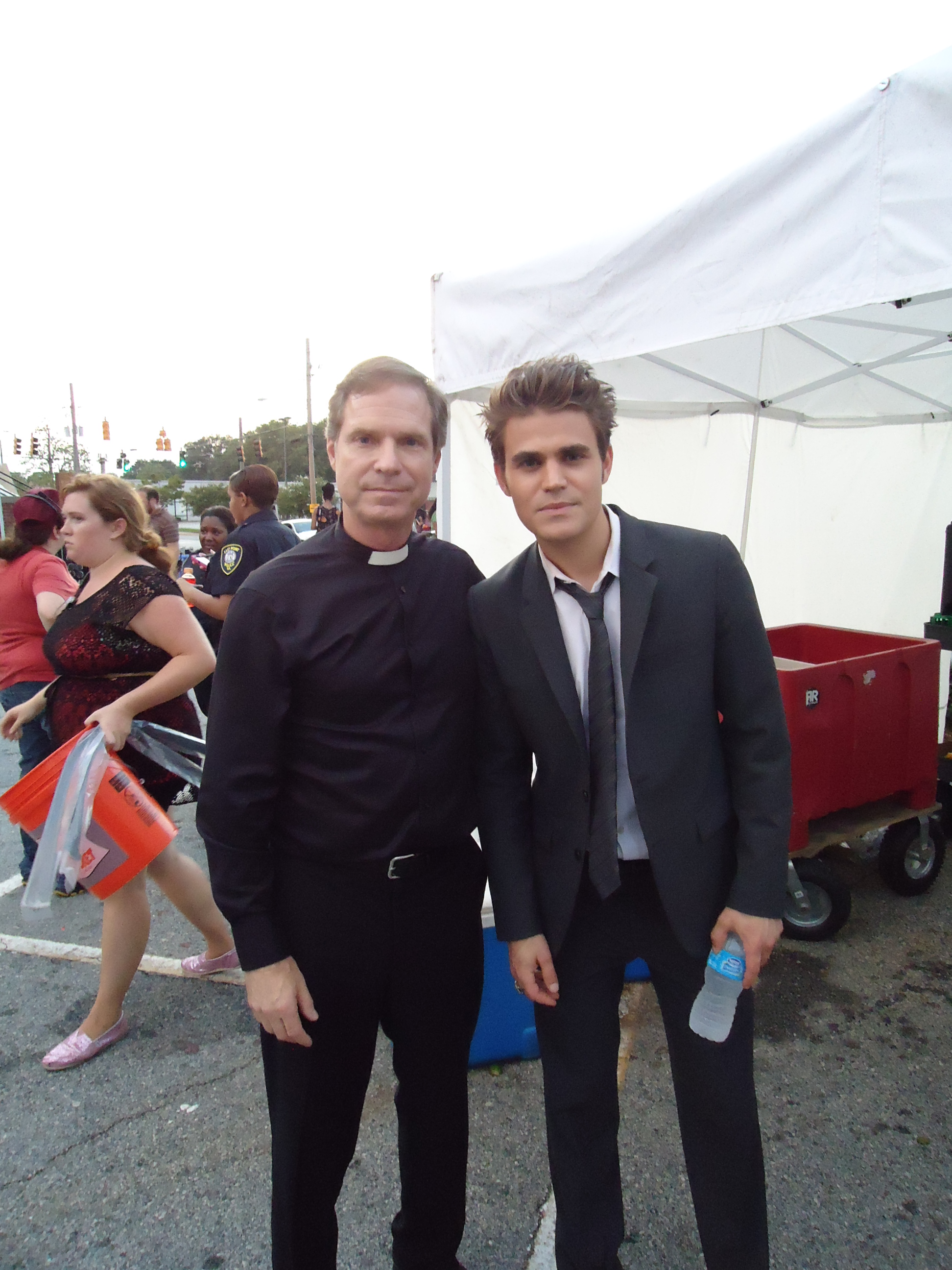 Randall Taylor and Paul Wesley on The Vampire Diaries