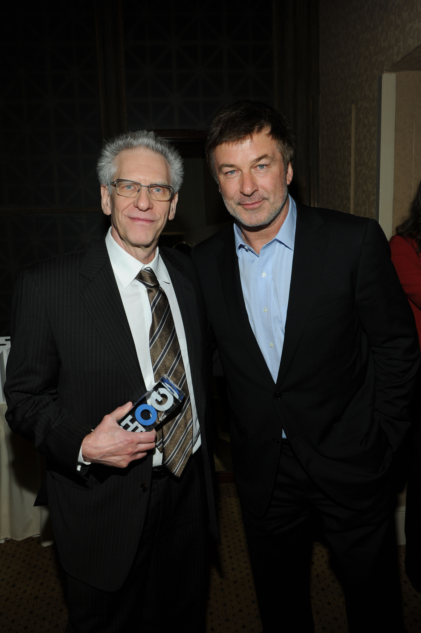 Alec Baldwin and David Cronenberg