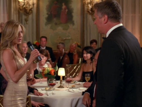 Still of Jennifer Aniston and Alec Baldwin in 30 Rock (2006)