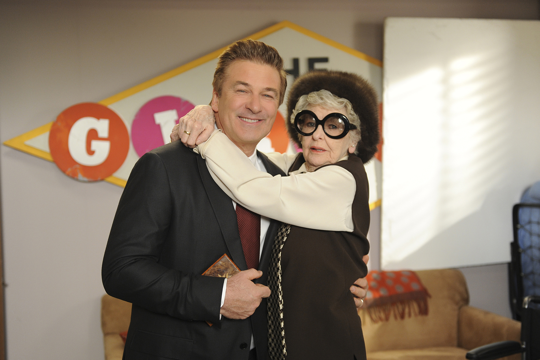 Alec Baldwin and Elaine Stritch at event of 30 Rock (2006)