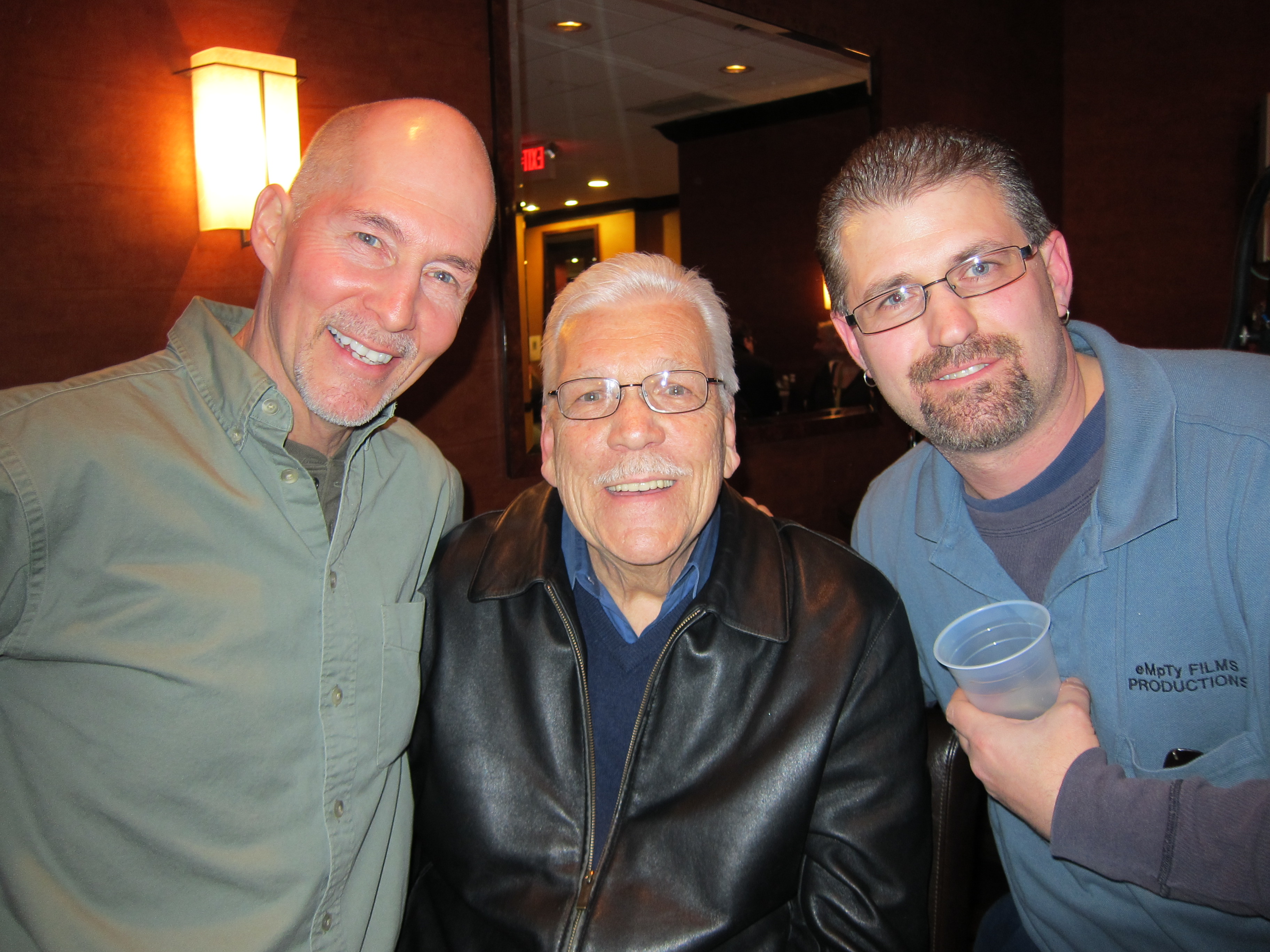 After party, Ray O'Neill, Tom Atkins & Mike Trivisonno, 2012