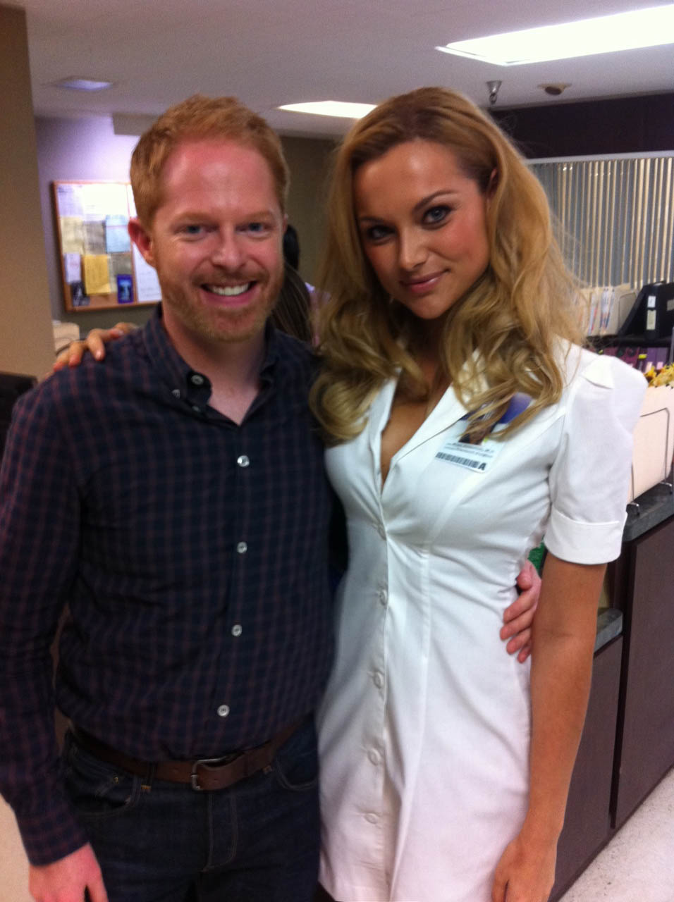 Christina Ochoa & Jesse Tyler Ferguson