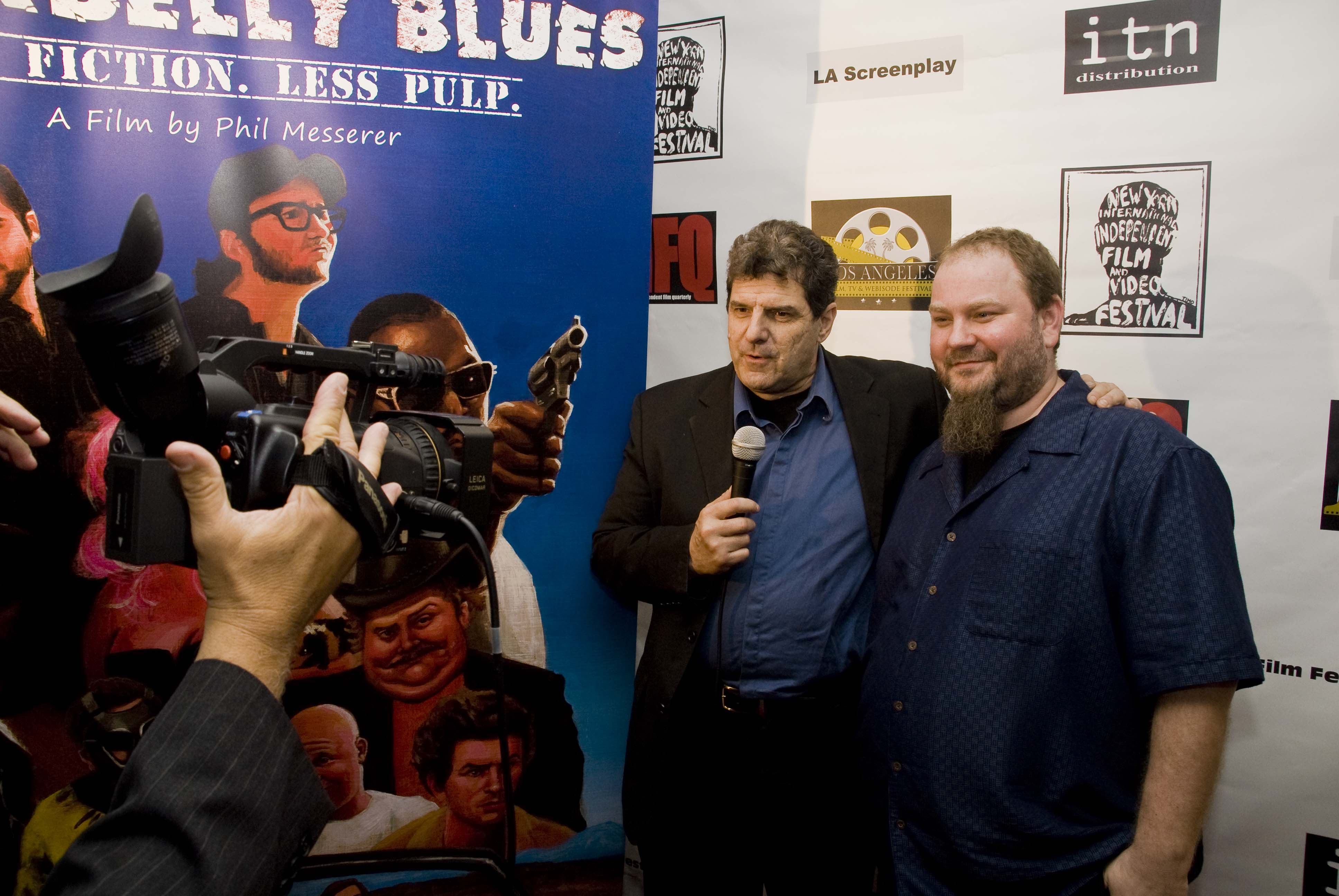 Phil Messerer at The Independent Film Quarterly Magazine Film Festival.