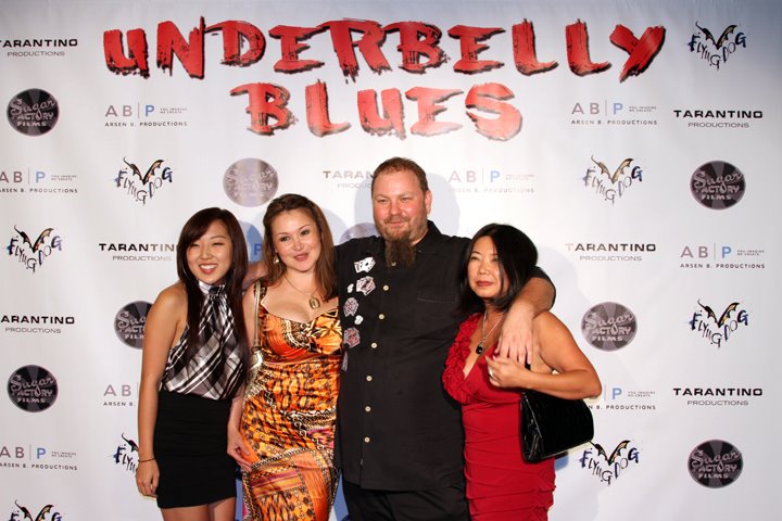 Phil Messerer and Marcia Nagai at the Underbelly Blues premiere.