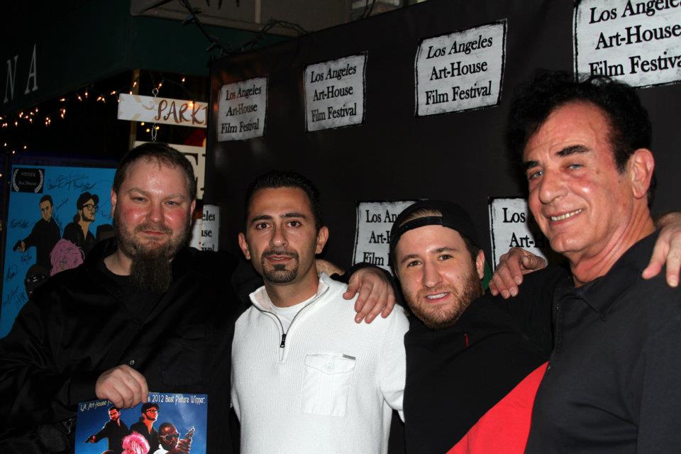 Phil Messerer, Tony Tarantino and Ben Stranahan at the Underbelly Blues screening at L.A. Arthouse film festival.