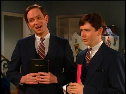 Still of Dave Foley and Mark McKinney in The Kids in the Hall (1988)