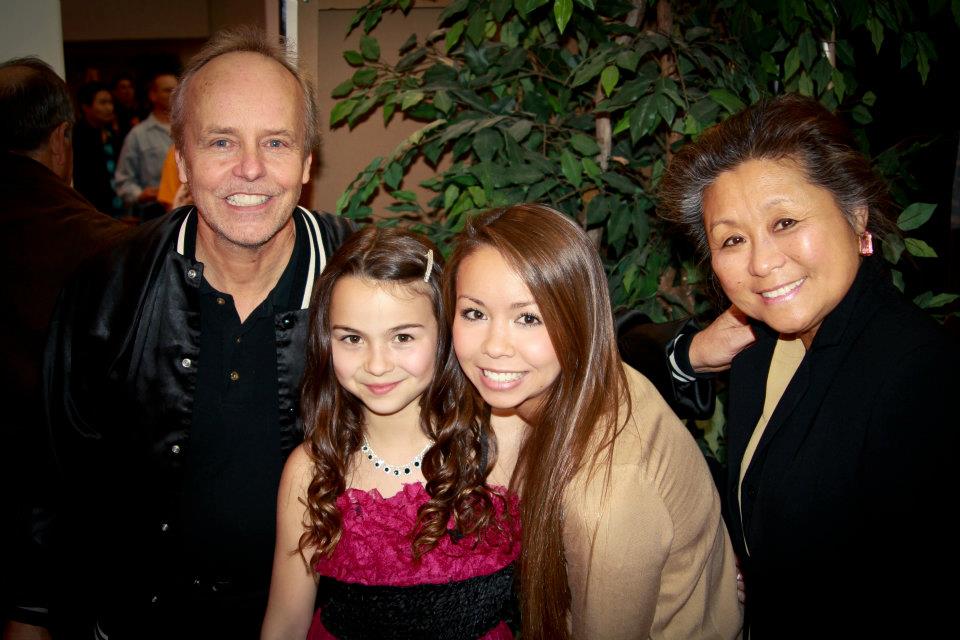 Jacquelyn(Krista Murphy) at her Touchback Premiere with Pal's Diner(featured in movie) owners and daughter Ashlee