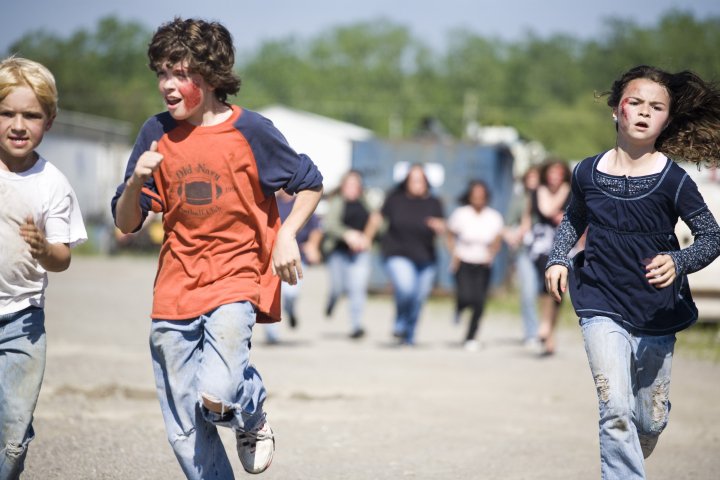 Jacquelyn in a Great action pic taken on Necroland Set May 2010