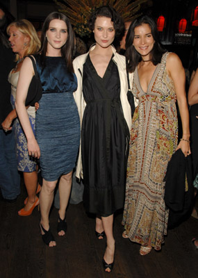 Shalom Harlow, Michele Hicks and Patricia Velasquez