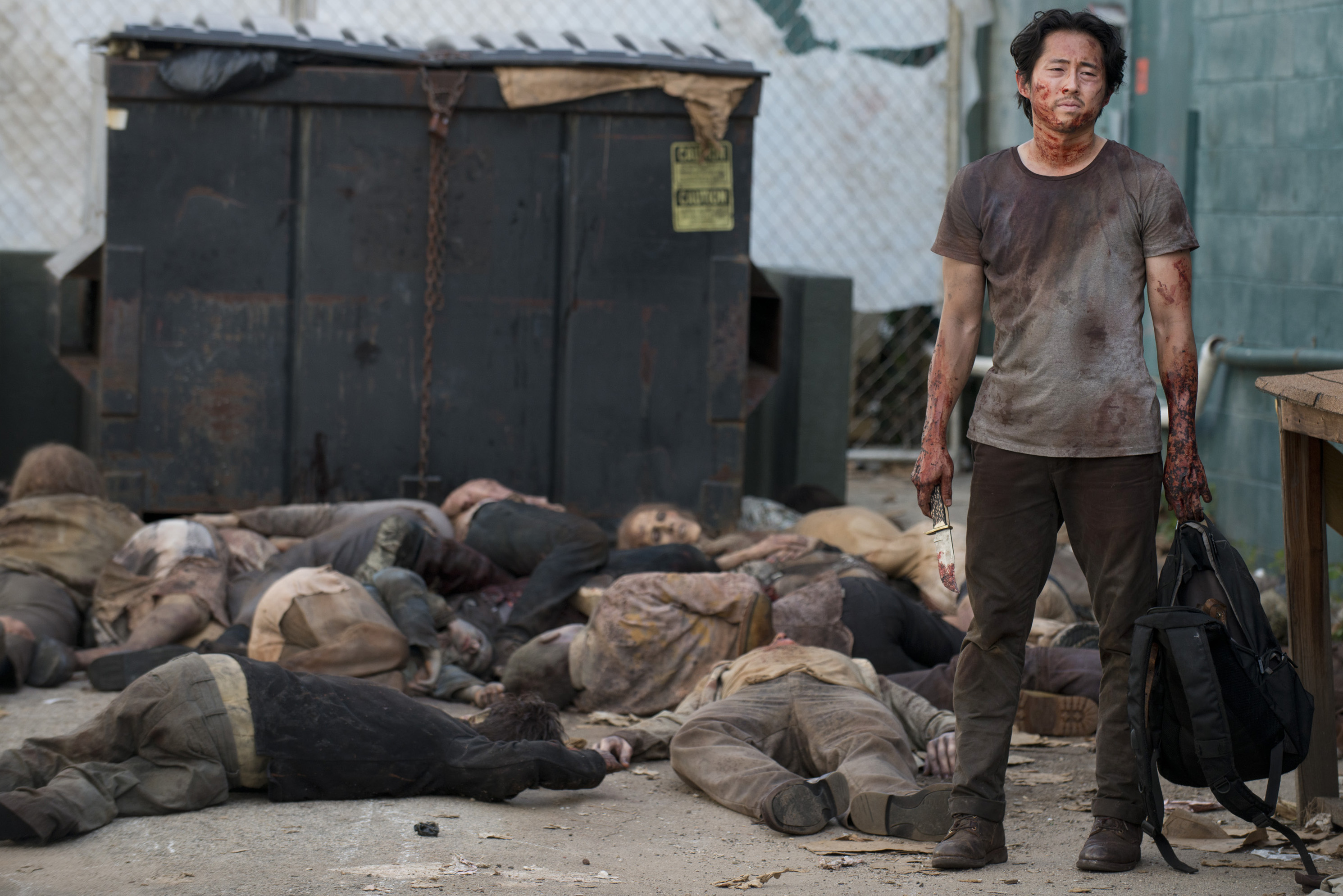 Still of Steven Yeun in Vaiksciojantys negyveliai (2010)