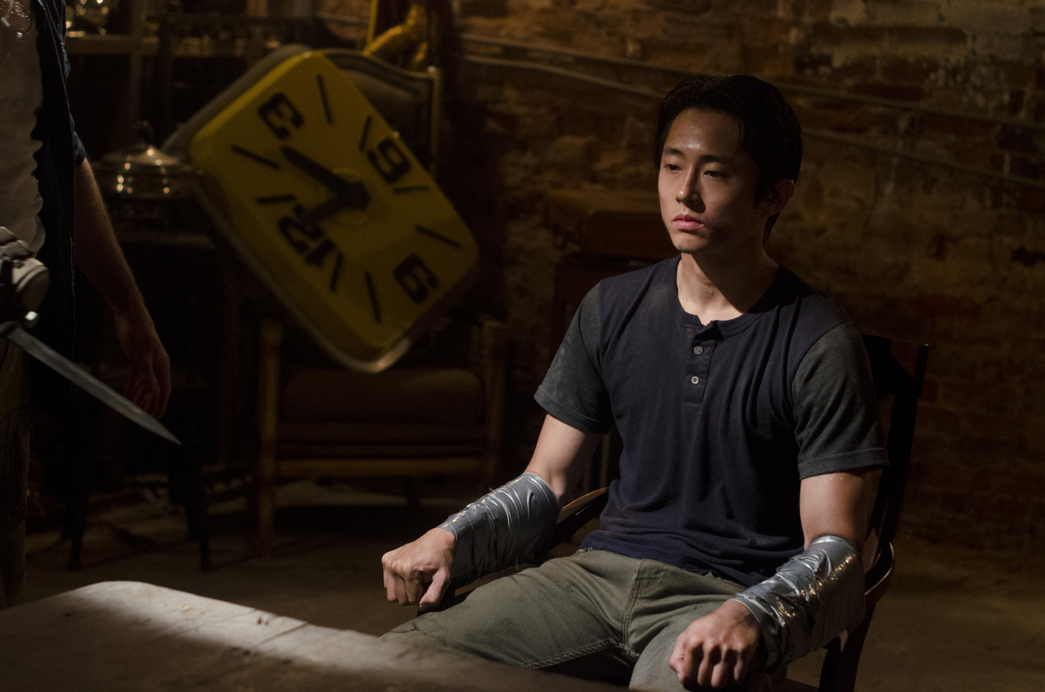 Still of Steven Yeun in Vaiksciojantys negyveliai: When the Dead Come Knocking (2012)