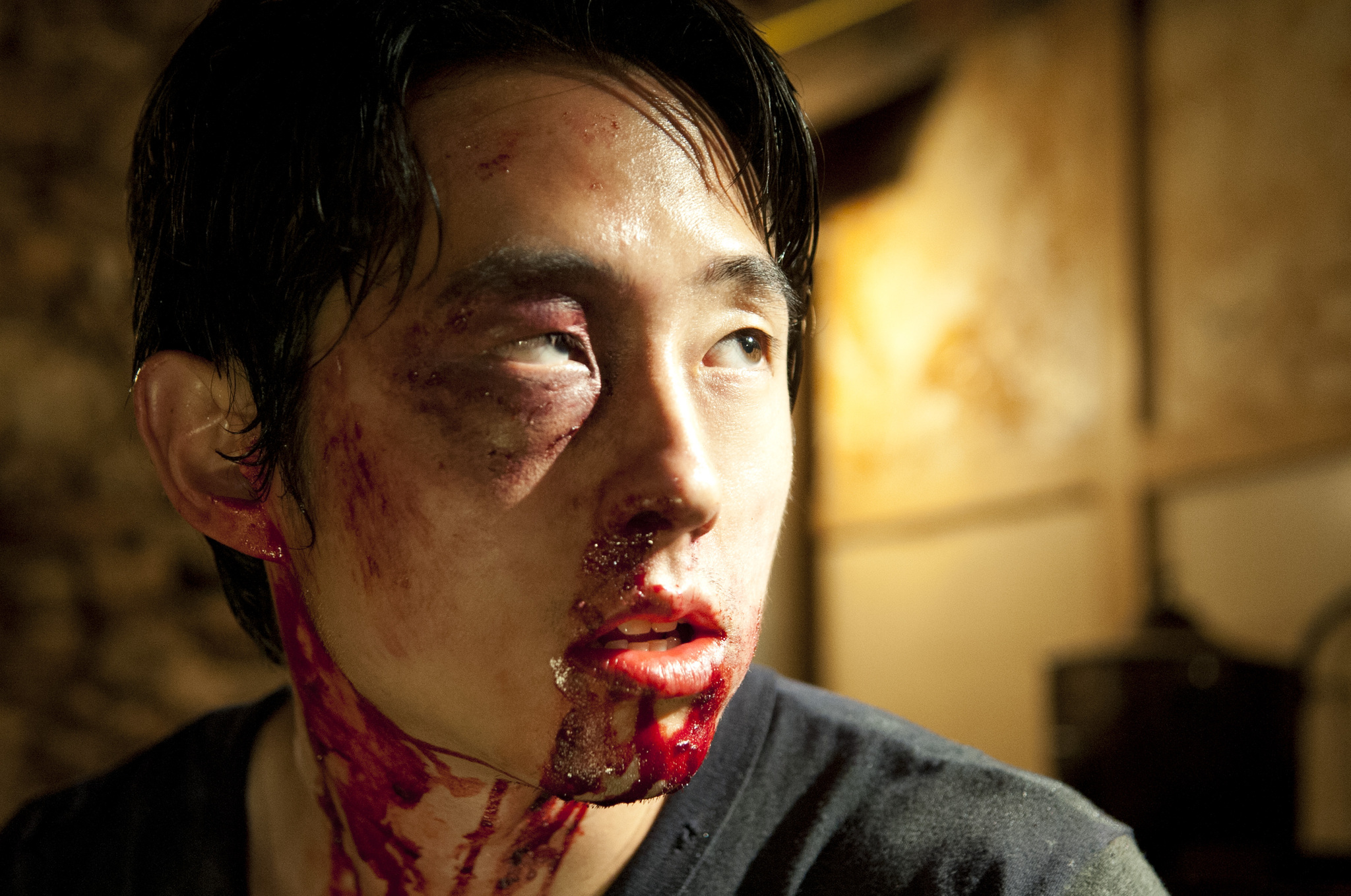 Still of Steven Yeun in Vaiksciojantys negyveliai: When the Dead Come Knocking (2012)