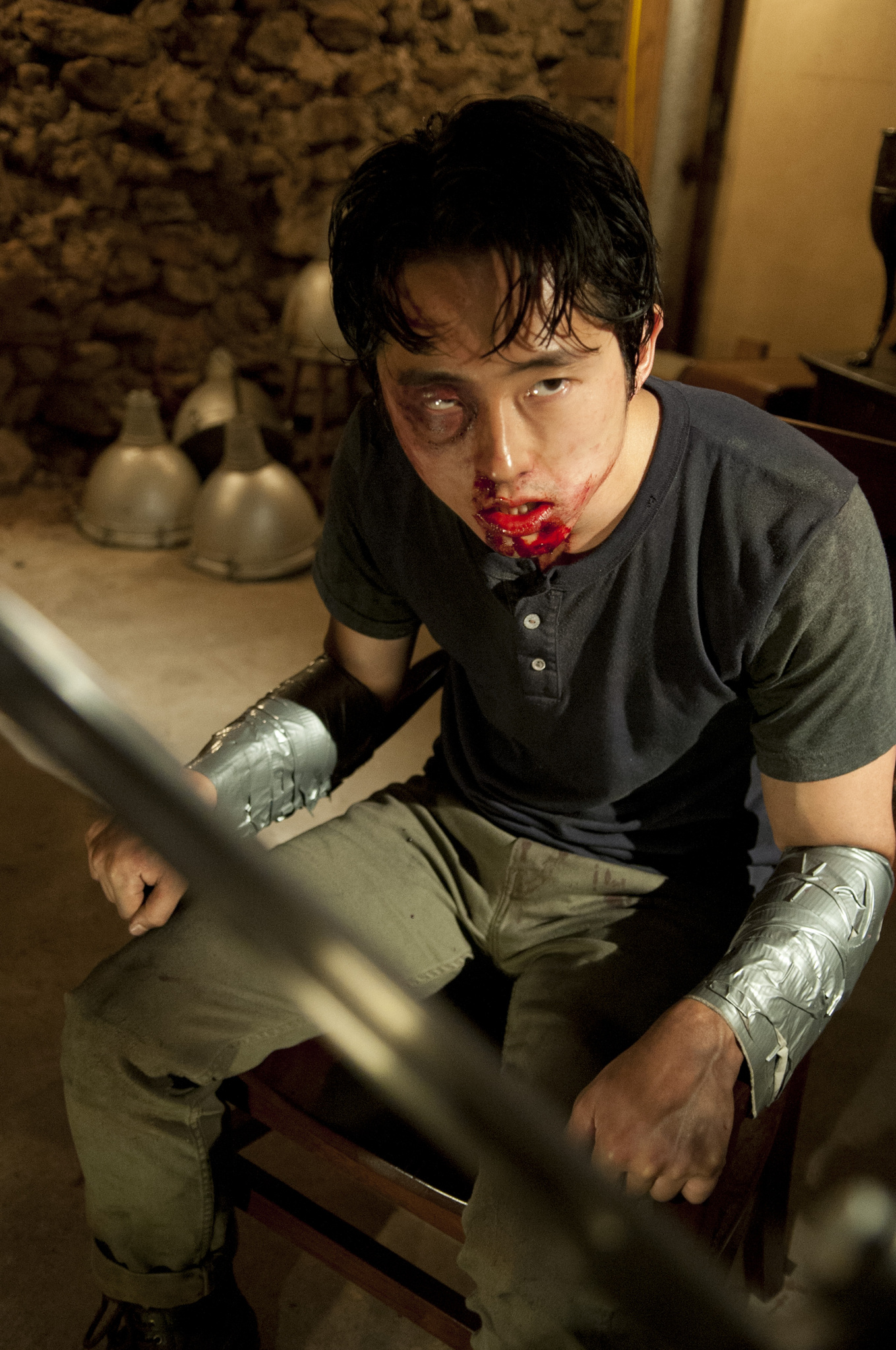 Still of Steven Yeun in Vaiksciojantys negyveliai: When the Dead Come Knocking (2012)