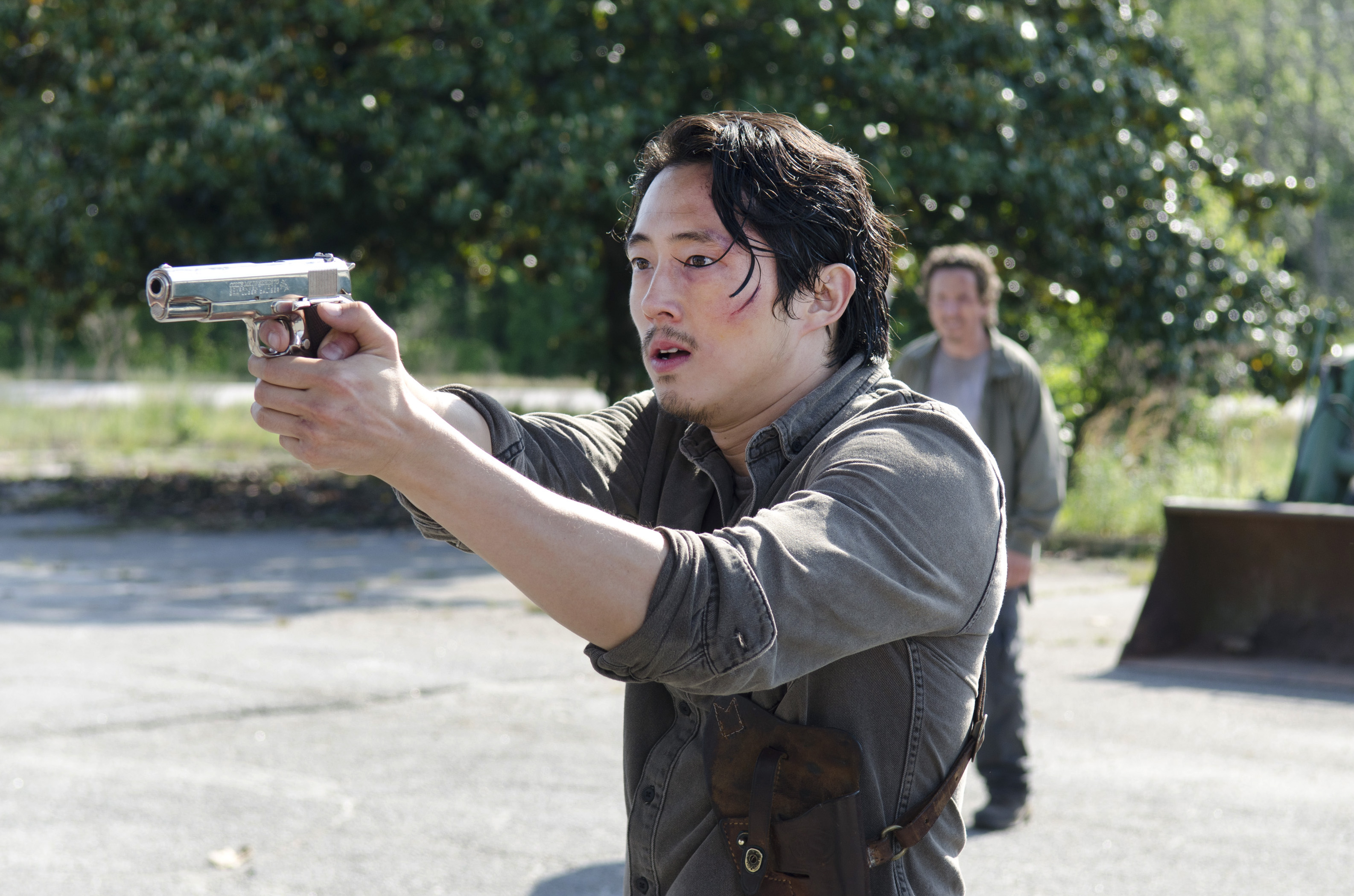 Still of Steven Yeun in Vaiksciojantys negyveliai (2010)