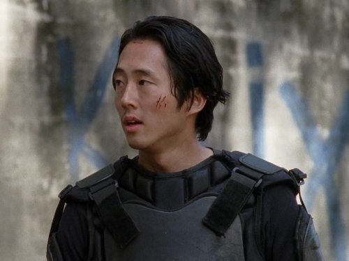 Still of Steven Yeun in Vaiksciojantys negyveliai (2010)