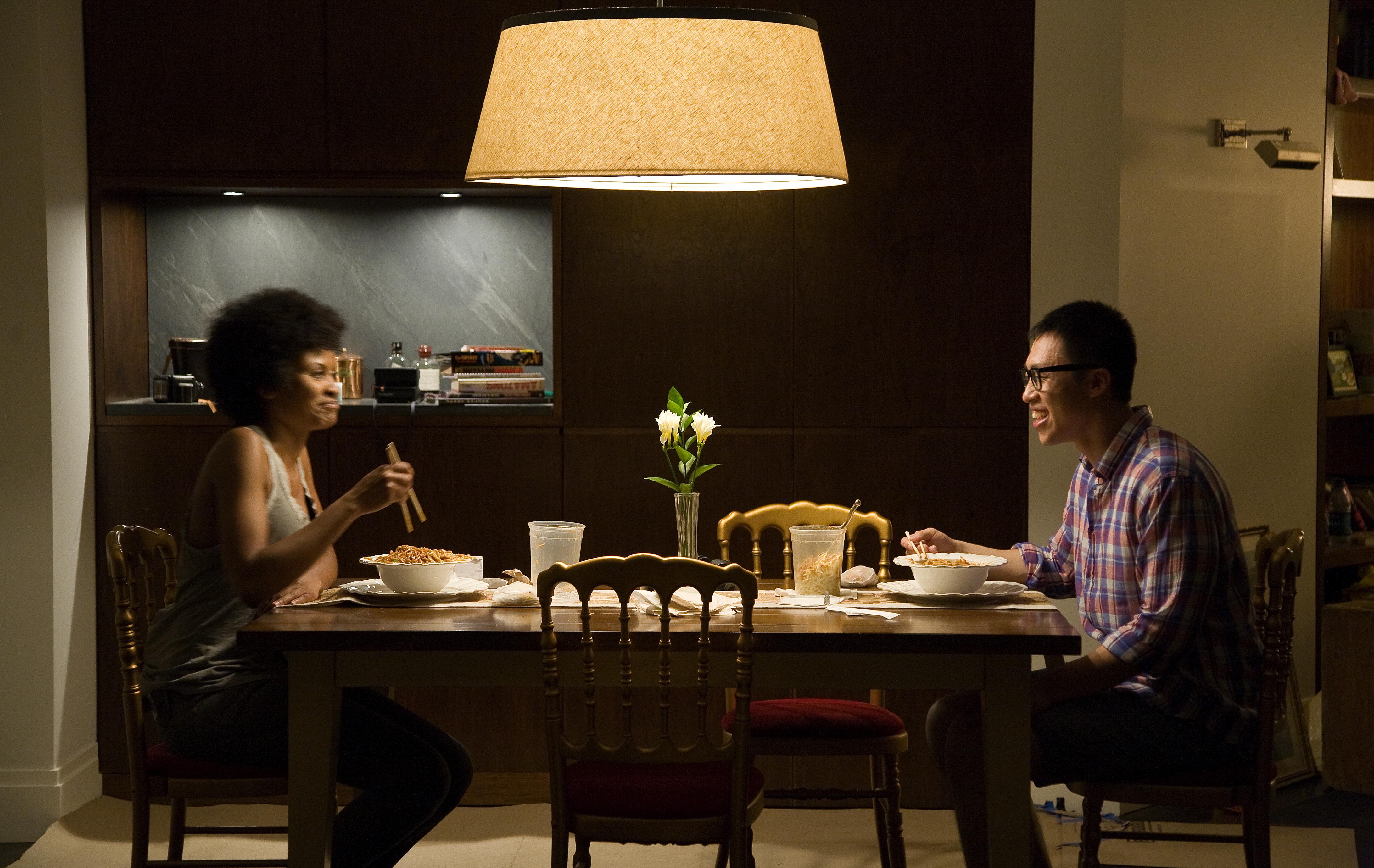 Still of Crystal Cotton and Stephen Lin in Tall Enough (2009): https://www.youtube.com/watch?v=S90b21S_9Ww http://www.imdb.com/title/tt1846759/