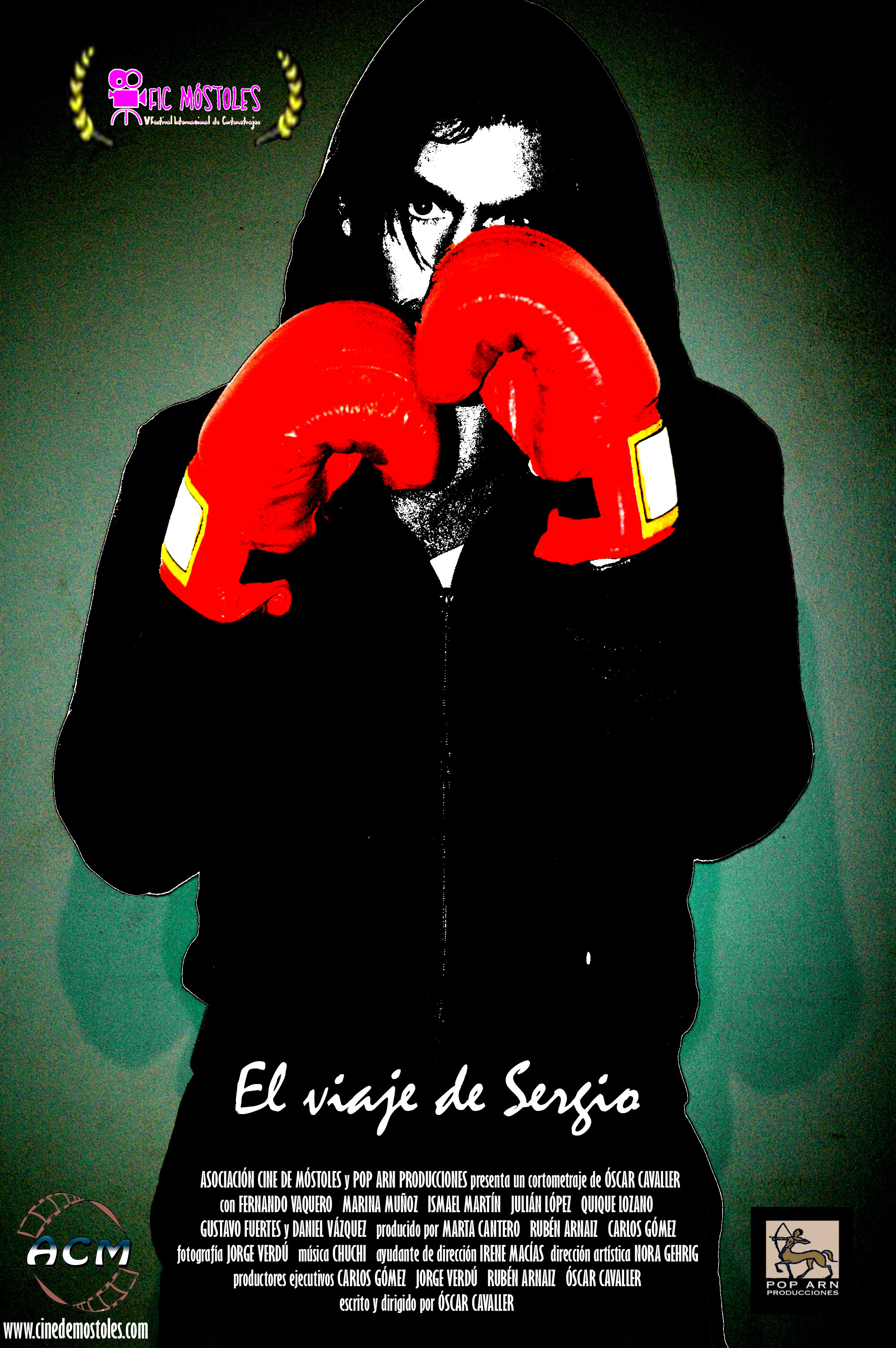 Original poster of El Viaje de Sergio