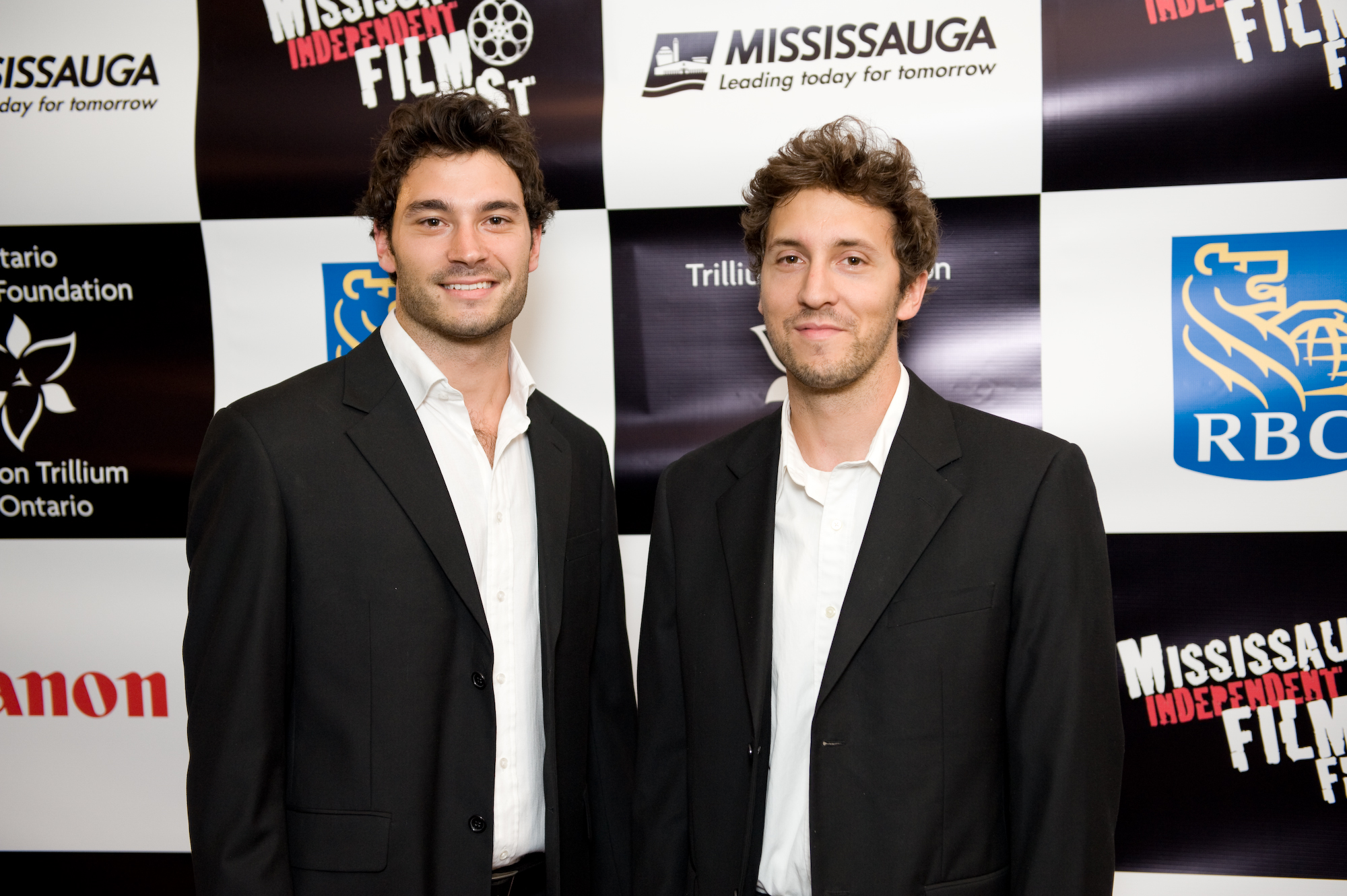 Mike and Dan Palermo on the red carpet at MIFF 2011