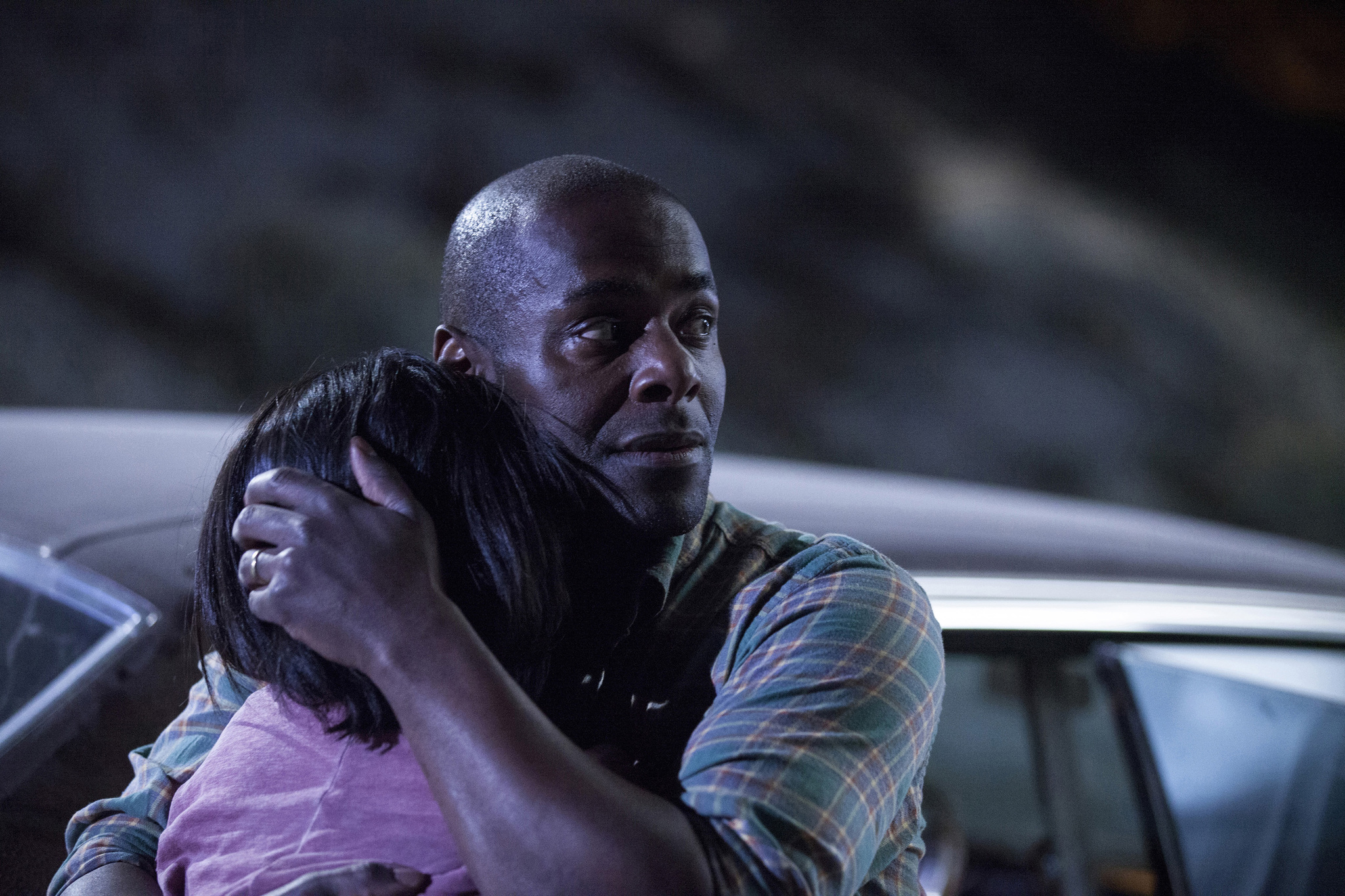 Still of Paterson Joseph and Annie Q. in The Leftovers (2014)