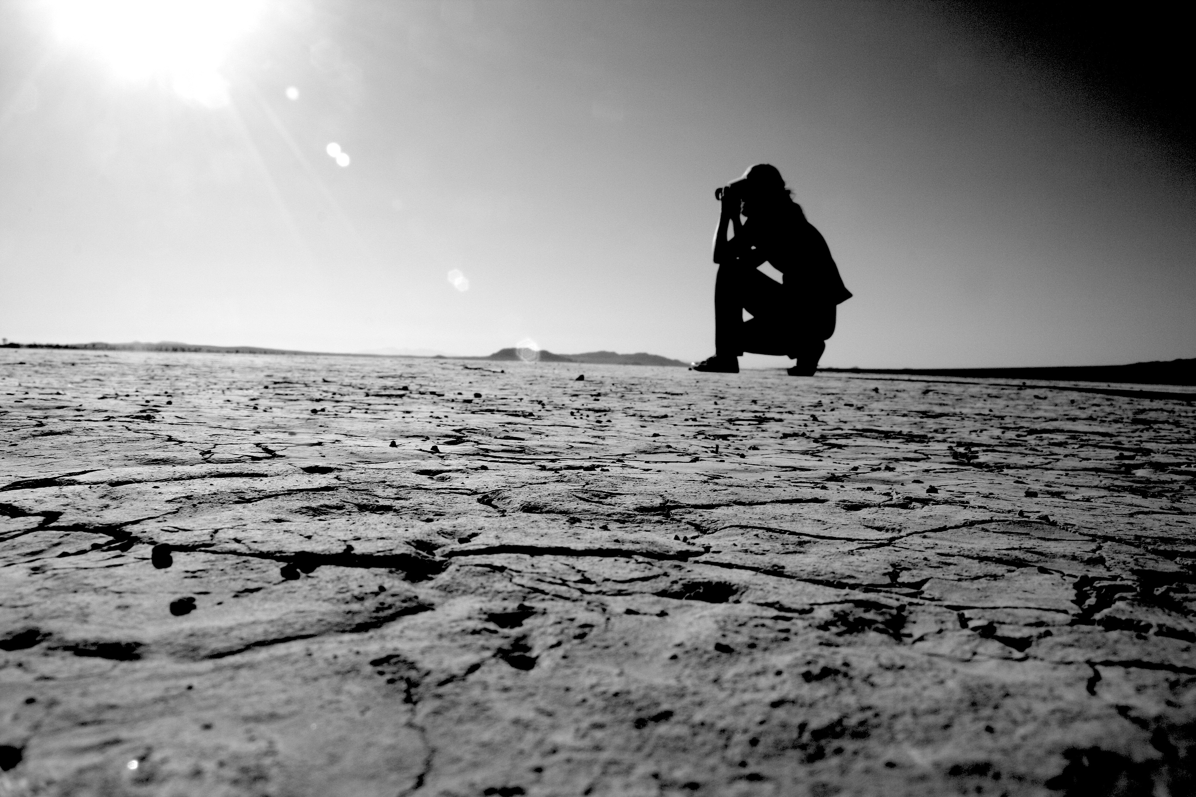 Location Scout. El Mirage Dry Lake, CA.