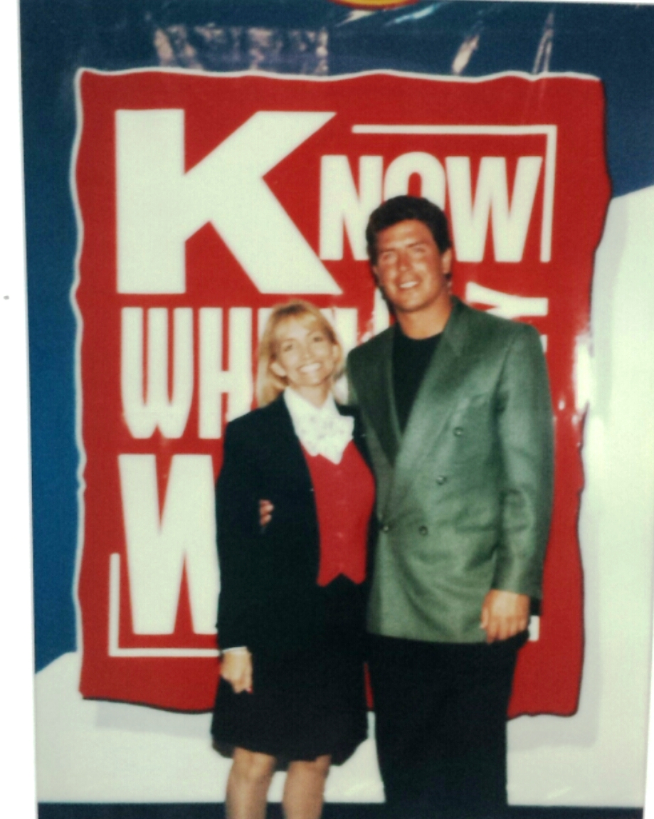 Lena Banks and Miami Dolphin's football legend, Dan Marino at charity event