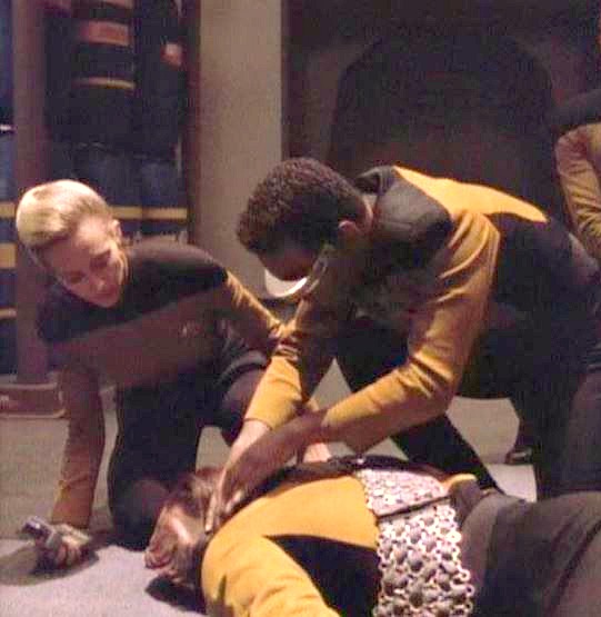 Star Trek: The Next Generation - Lena Banks with LaVar Burton
