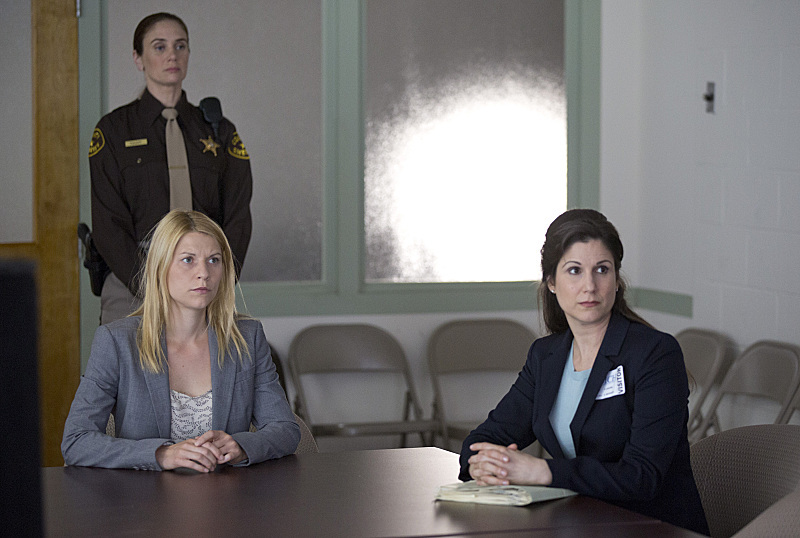 Still of Claire Danes, Stephanie J. Block and Jennifer Christa Palmer in Tevyne (2011)