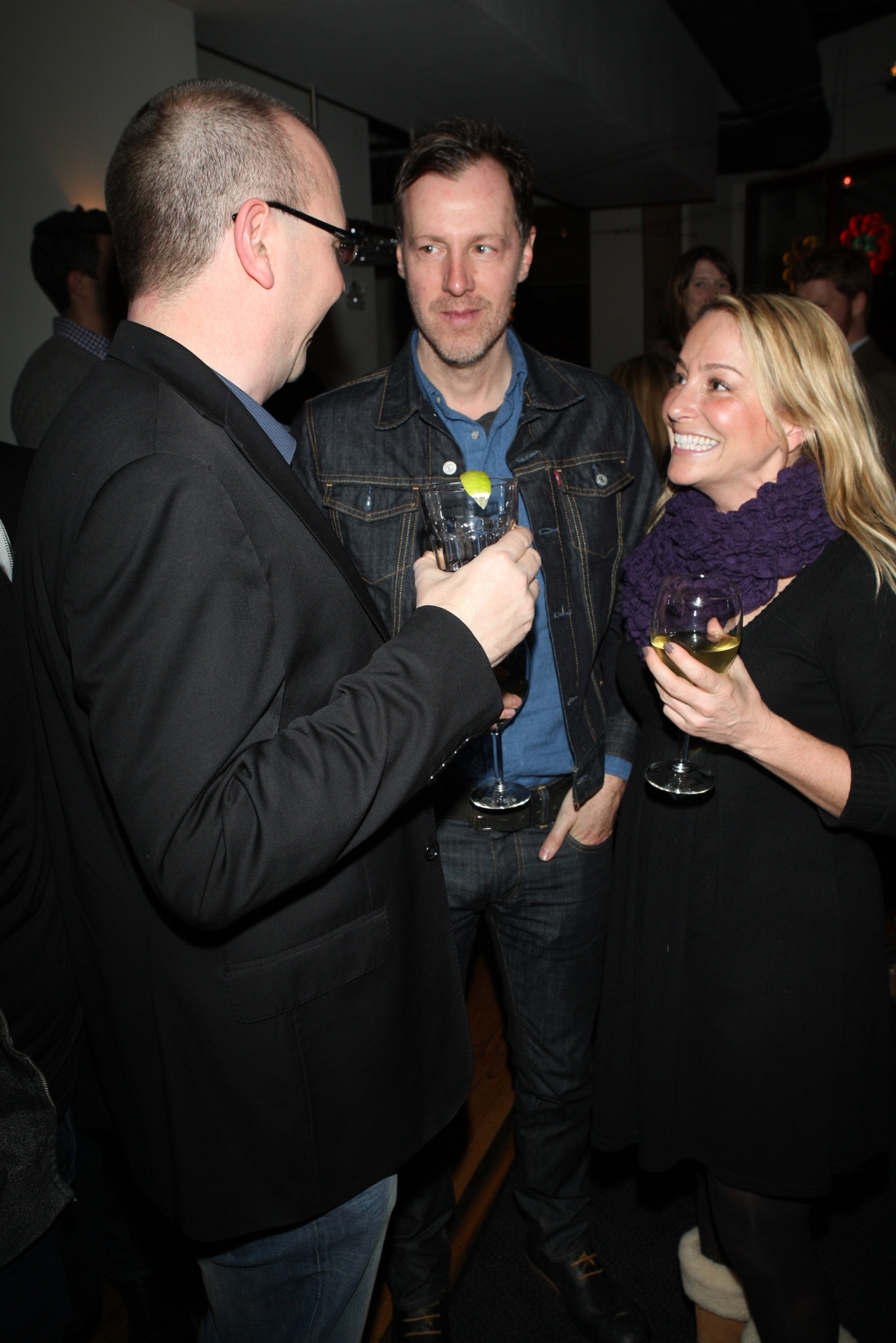 Peter Martin, Col Needham and Emily Glassman