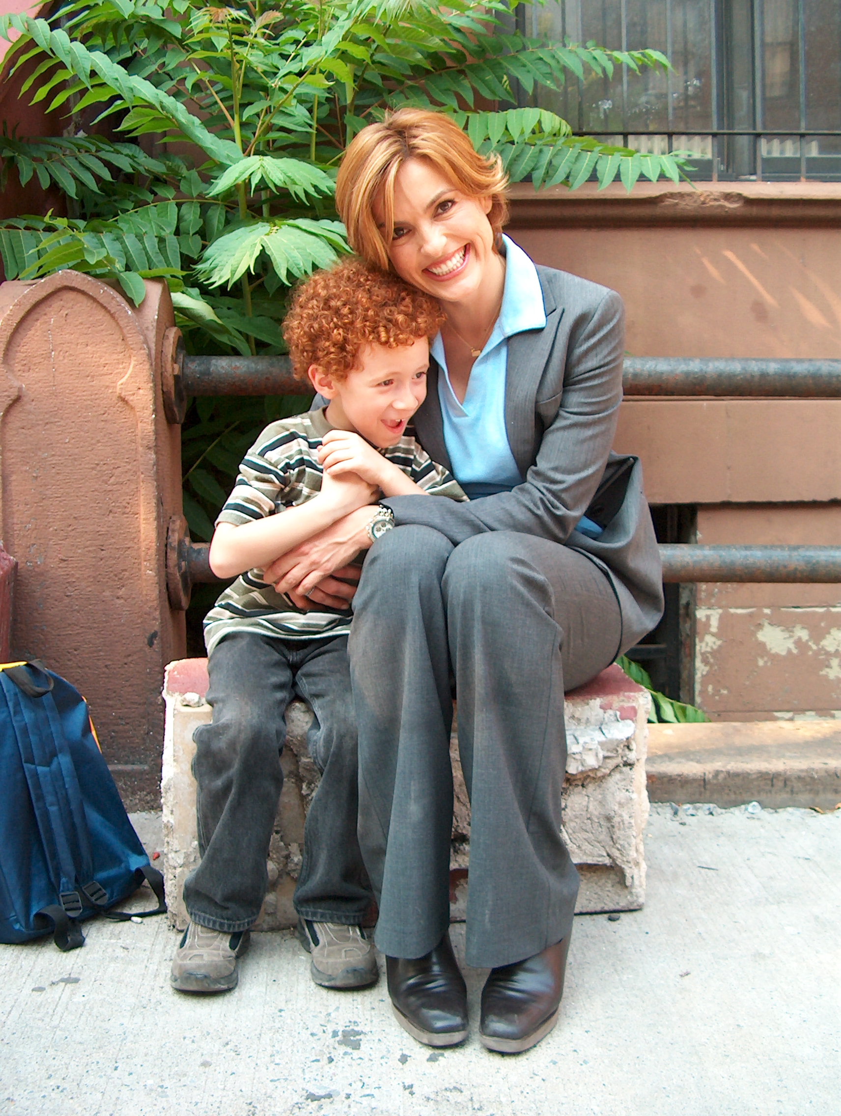 On the set of Law & Order:SVU (Charisma)