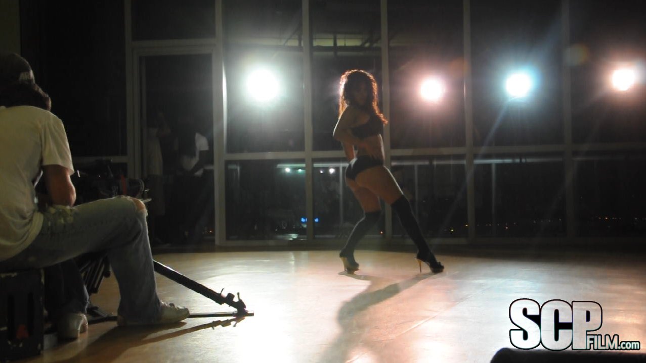 Shooting Tammy Torres' Flash Dance.