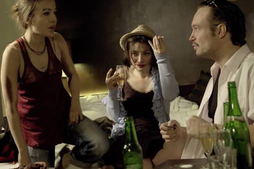 Beate Malkus as Cassandra in Clay's POV by Paul Donovan - film still