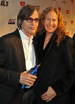 Jackson Browne and Dianna Cohen