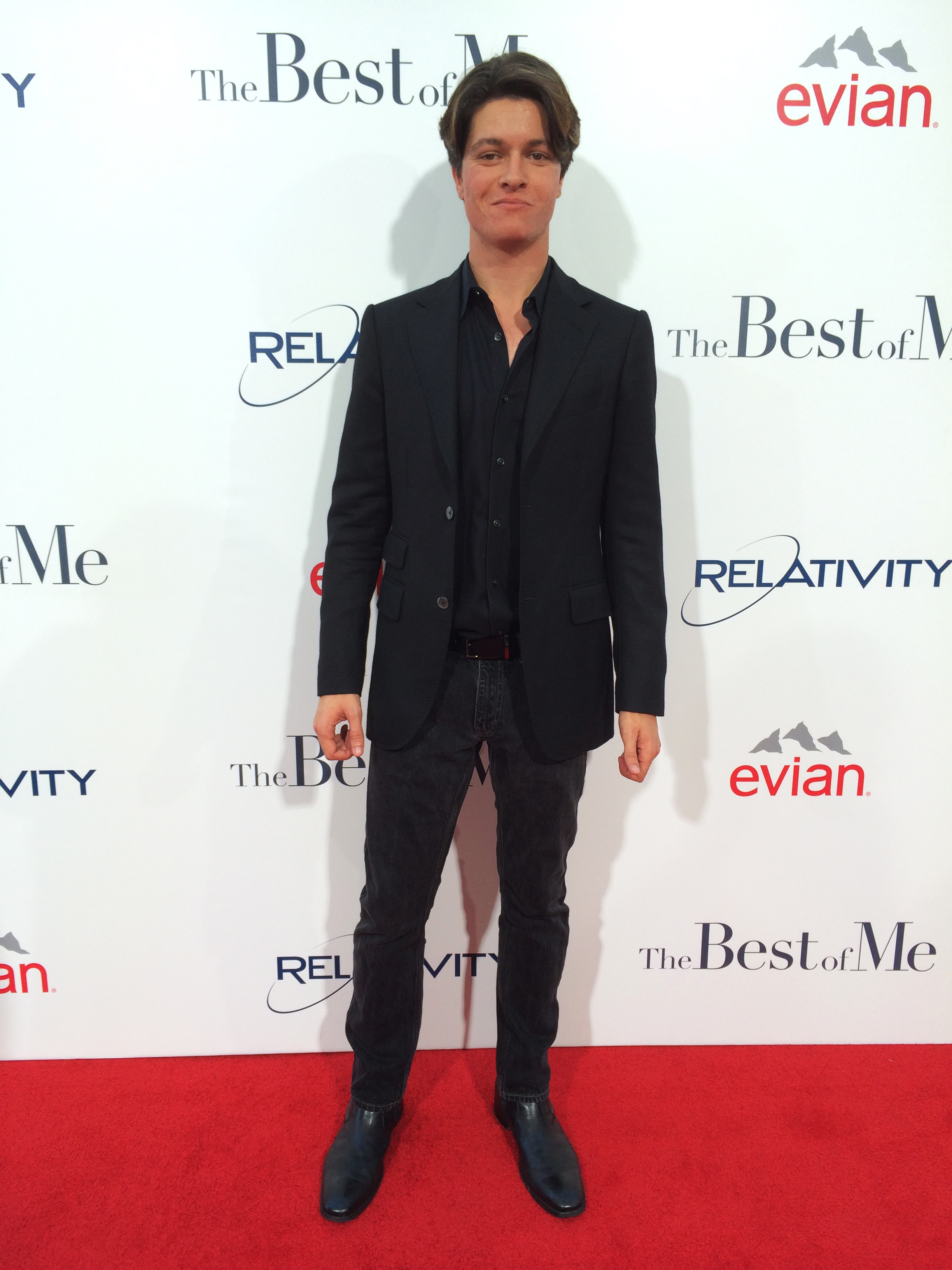 Nicolas Wendl at event of The Best of Me World Premiere (2014)